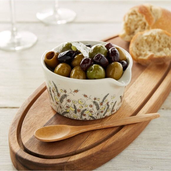 NWT Demdaco 'Enjoy Every Moment' Appetizer Bowl with Spoon - Picture 2 of 12